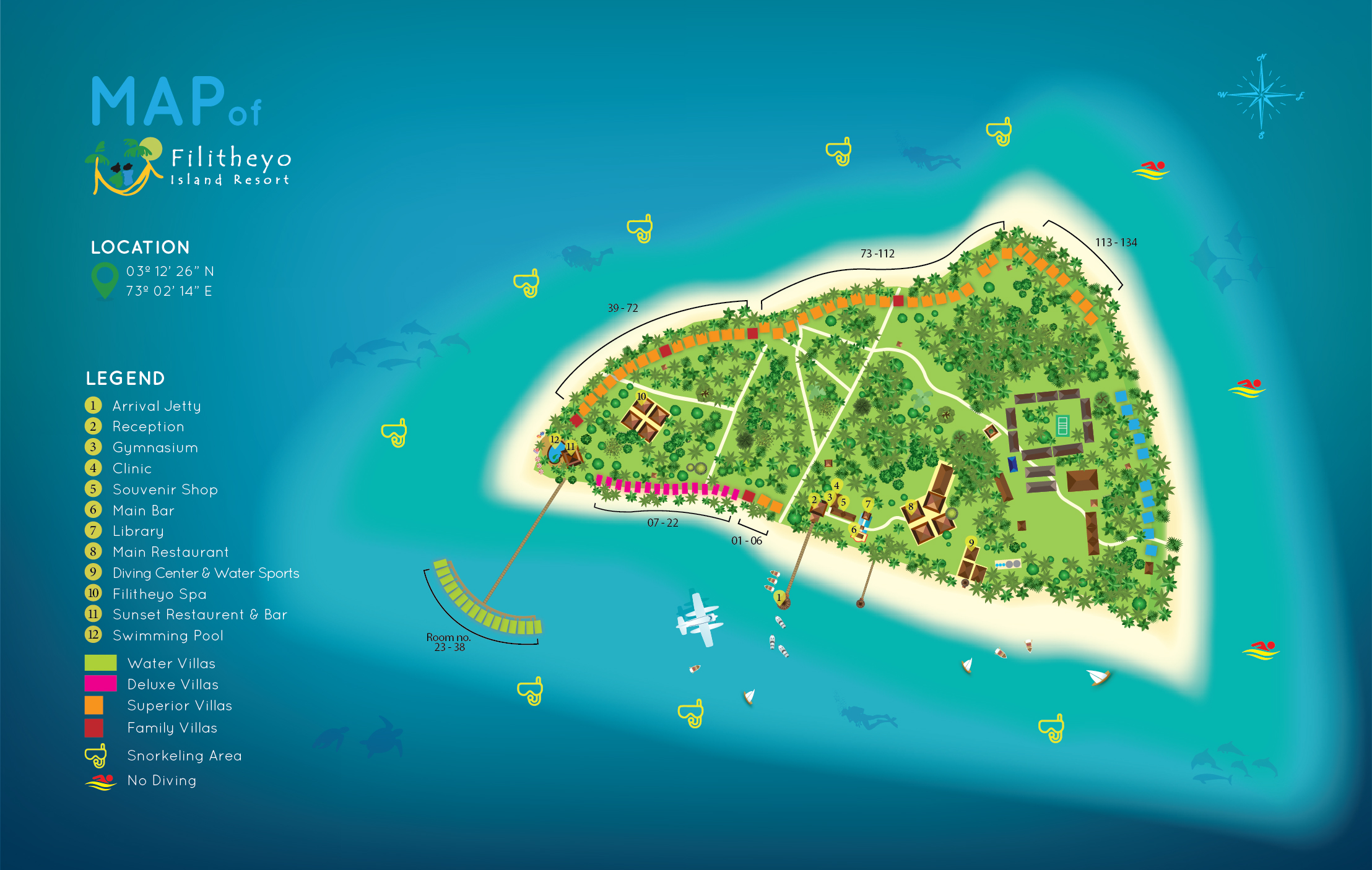 Отдых в отеле Filitheyo Island Resort 4* (Мале/Мальдивы)