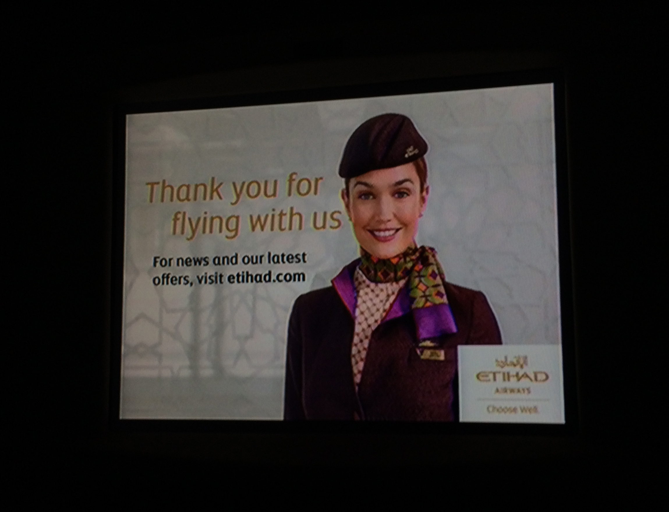 Перелёт Etihad Airways: личный опыт